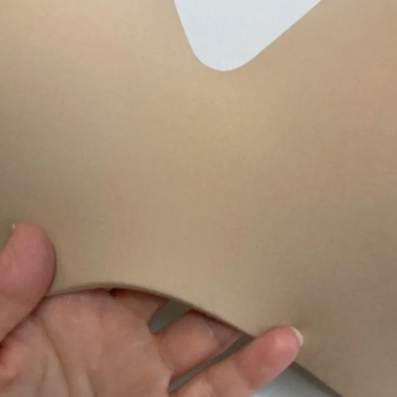 Knix Beige WingWoman Bra Size 8+ 40F 42F 40G 42G Wireless Comfy - Picture 6 of 11